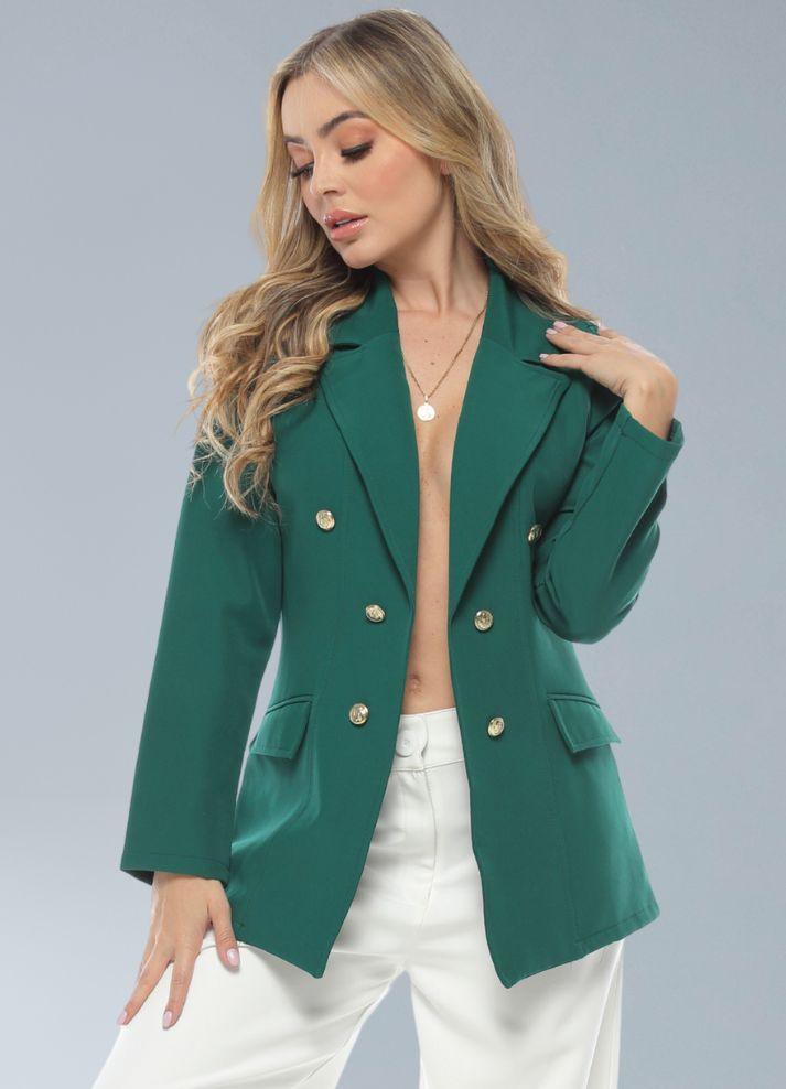Blazer cuello solapa - Ropa Colombiana by Victoria Herrera