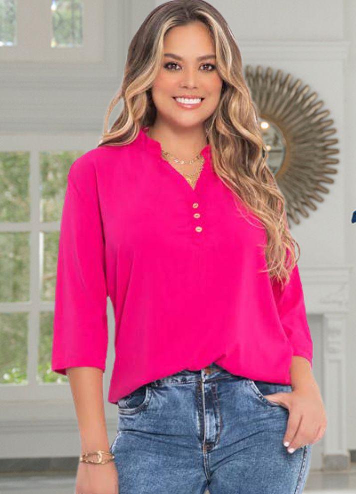3/4 sleeve blouse