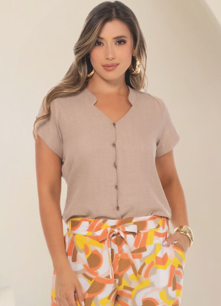 Camisa manga corta