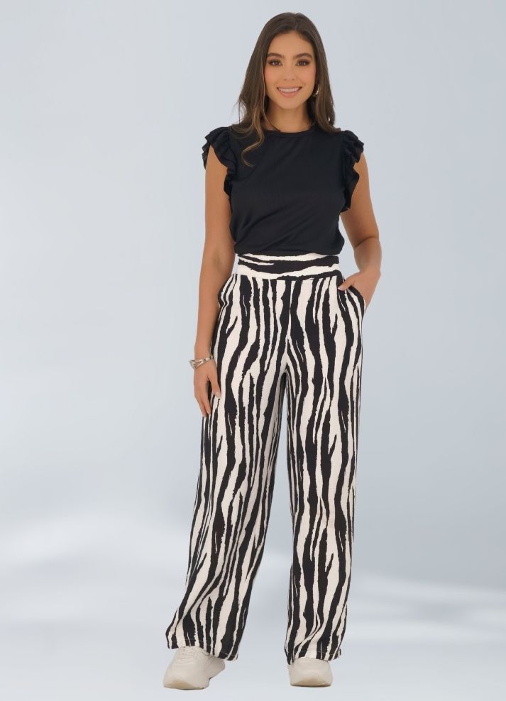 Pantalón bota ancha