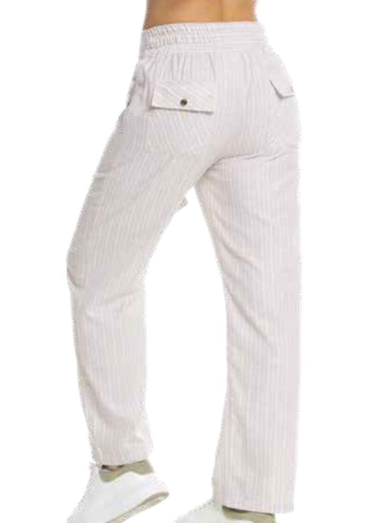 Pantalón palazzo con cinturón