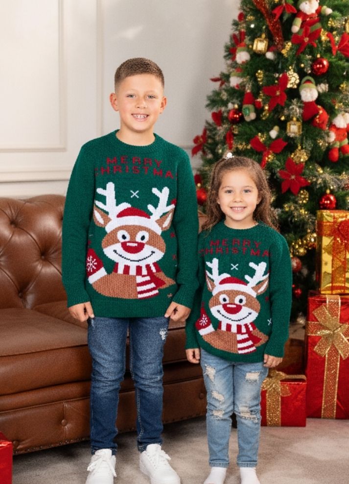 Sweater Navideño Tejido