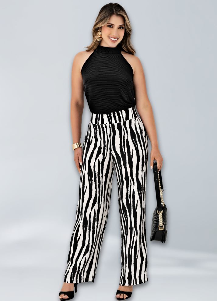 Pantalón bota ancha