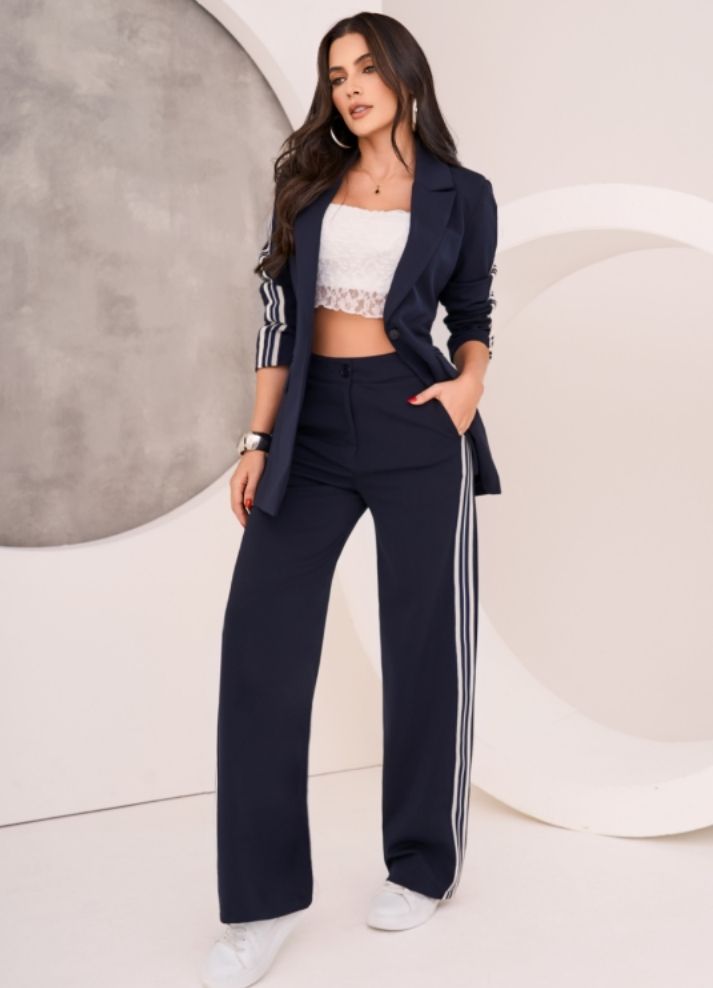 Blazer and cloth pants set