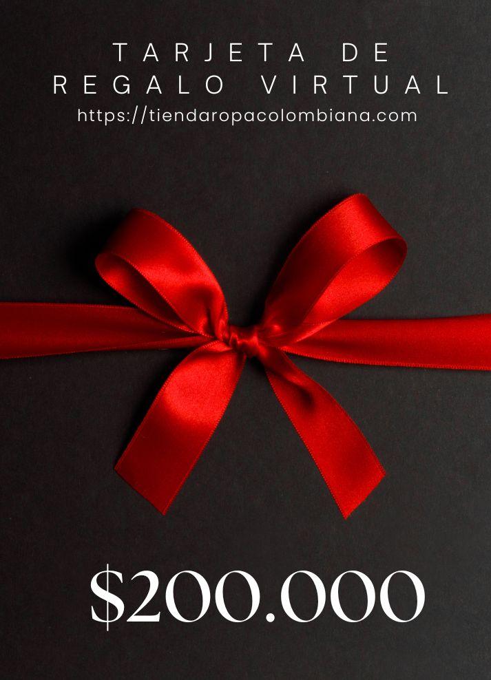 Tarjeta de regalo - Ropa Colombiana by Victoria Herrera