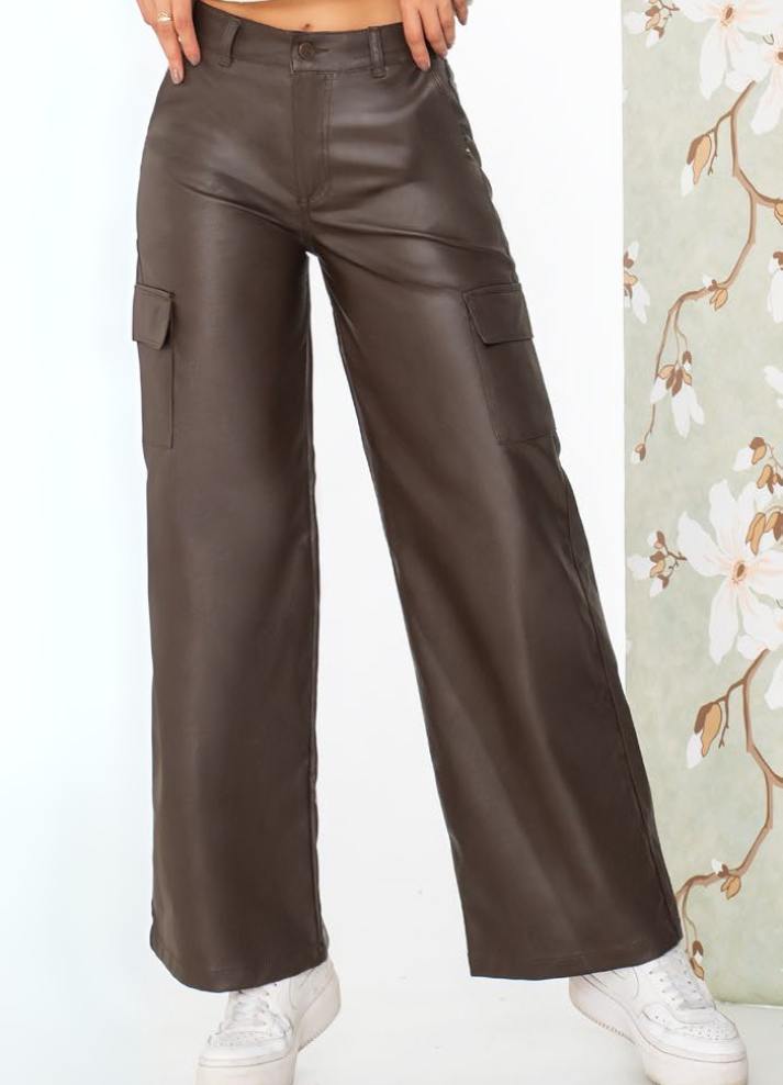 Pantalón cargo palazzo