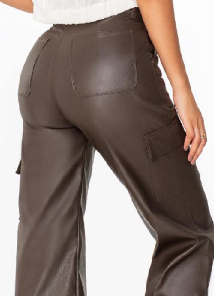 Pantalón cargo palazzo