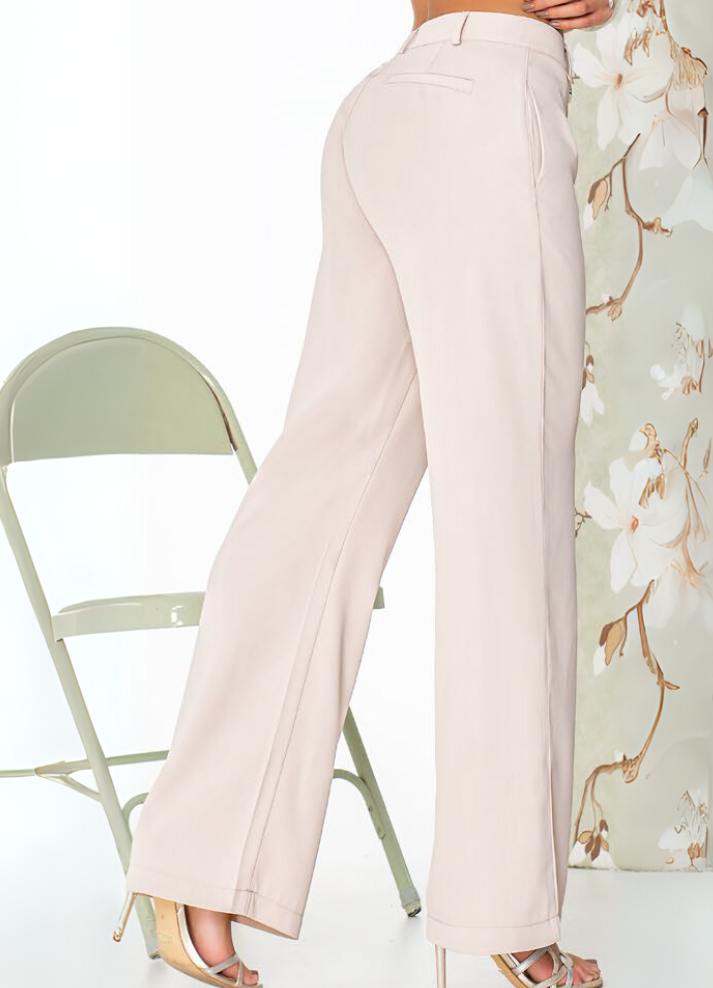 Pantalón palazzo en lino