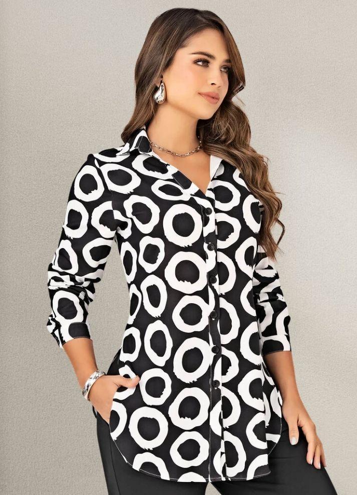 Camisa manga larga - Ropa Colombiana by Victoria Herrera
