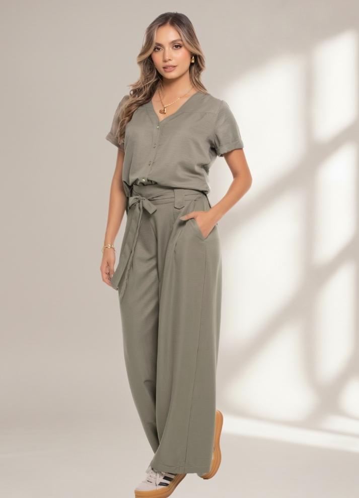 Pantalón bota ancha