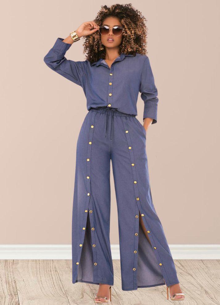 Set blusa y pantalón - Ropa Colombiana by Victoria Herrera