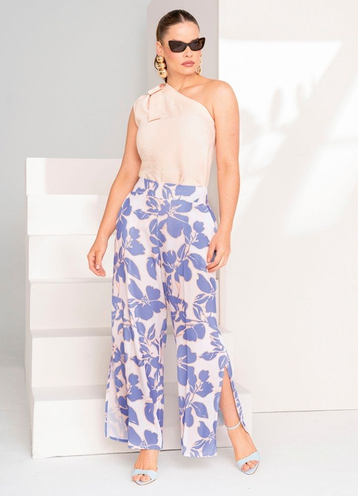 Blusa escote asimétrico