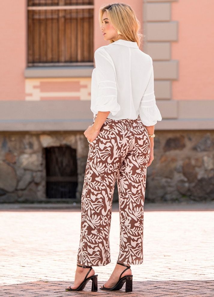 Pantalón bota recta - Ropa Colombiana by Victoria Herrera