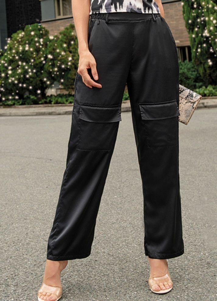 Pantalón cargo bota recta - Ropa Colombiana by Victoria Herrera