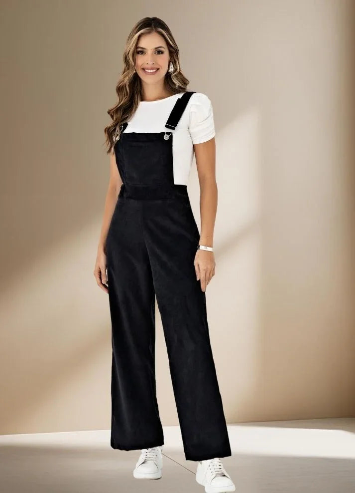 Enterizo largo overol - Ropa Colombiana by Victoria Herrera