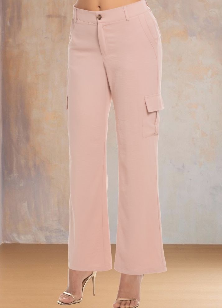 Pantalón cargo bota ancha