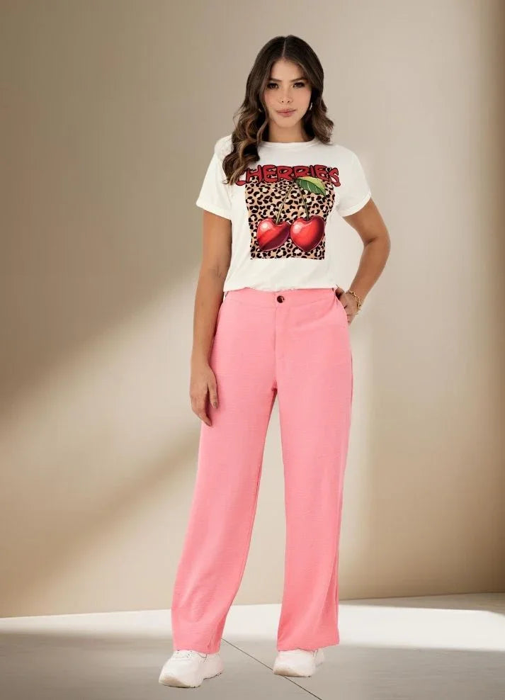 Pantalón palazzo - Ropa Colombiana by Victoria Herrera