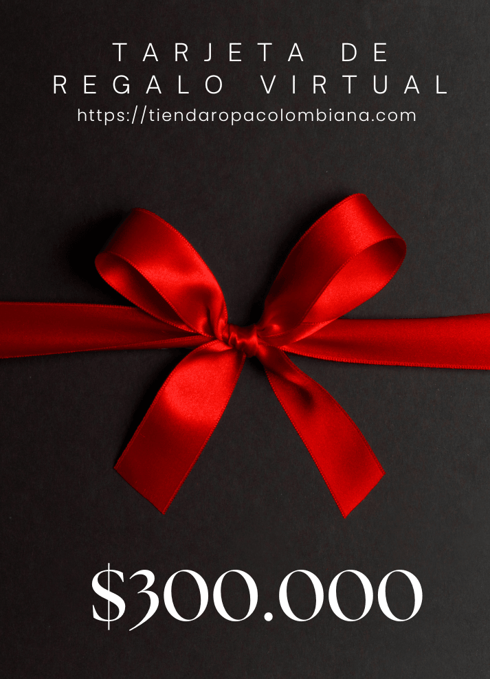Tarjeta de regalo - Ropa Colombiana by Victoria Herrera
