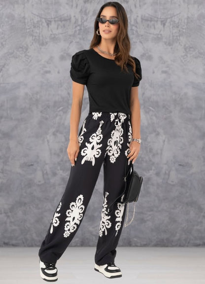 Wide leg pants