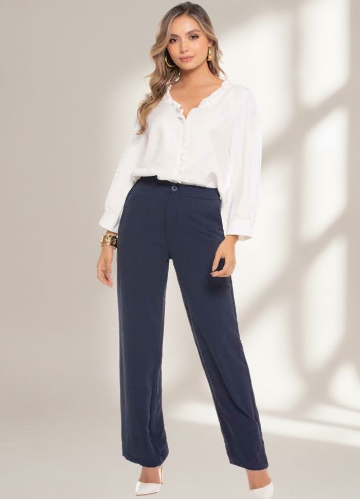 Pantalón bota ancha