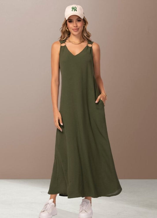 Long halter dress