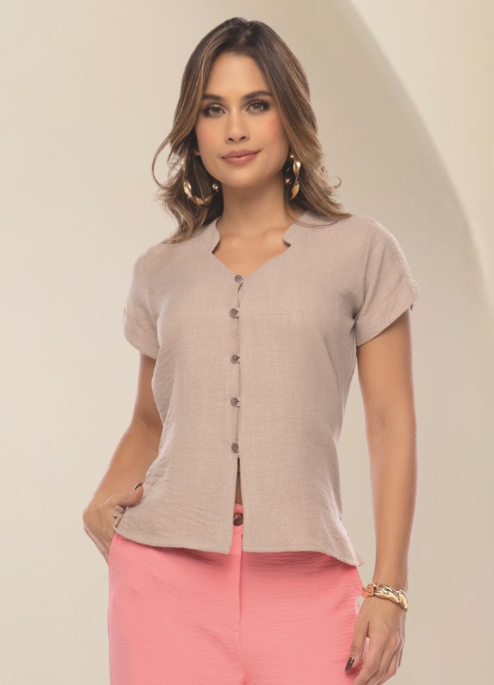 Camisa manga corta