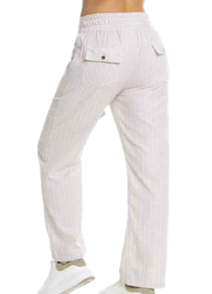 Pantalón palazzo con cinturón