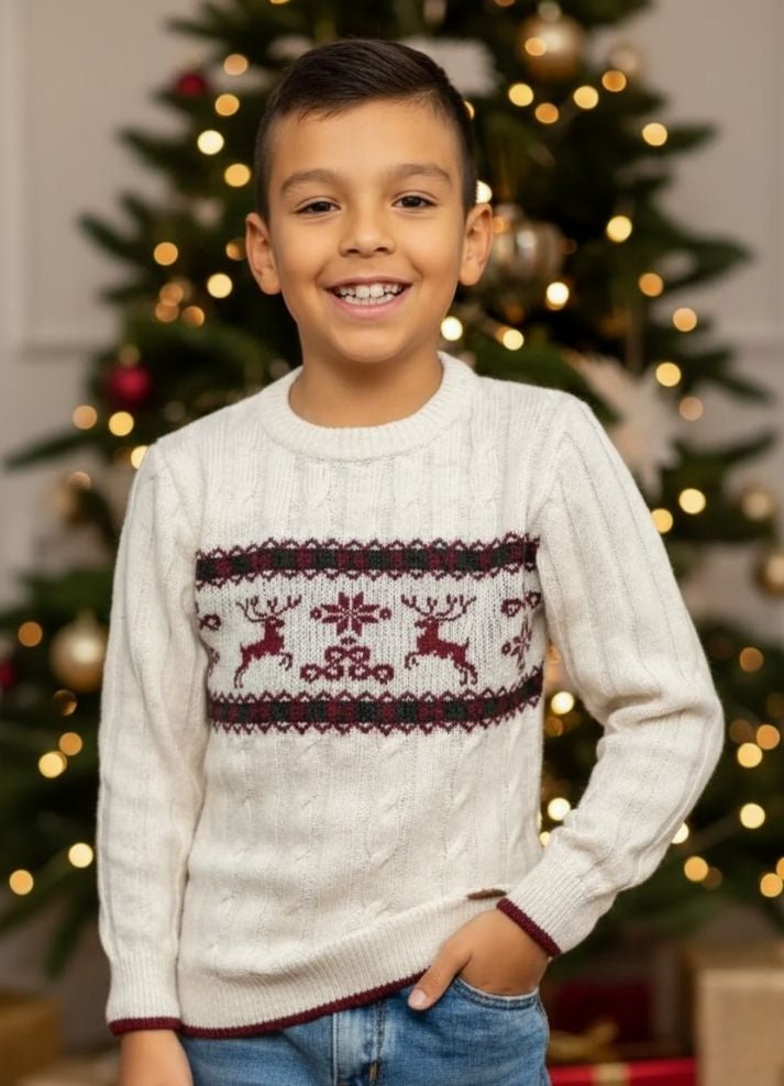 Sweater navideño niños