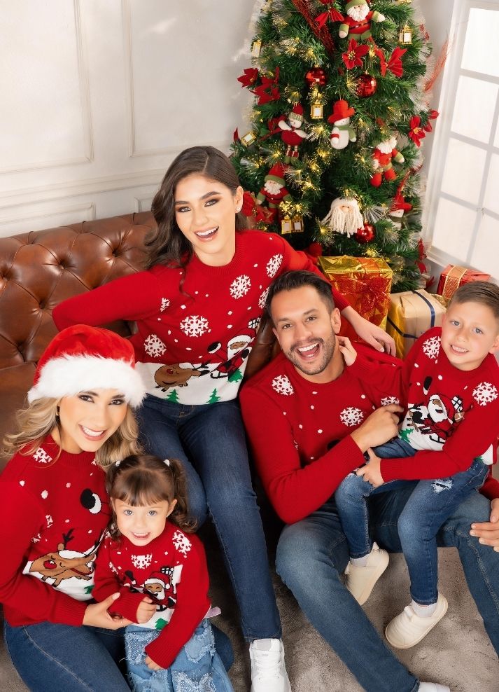 Sweater Navideño Tejido