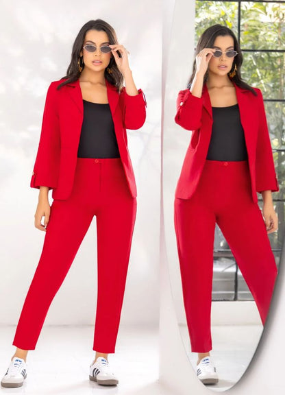 Blazer in cold silk