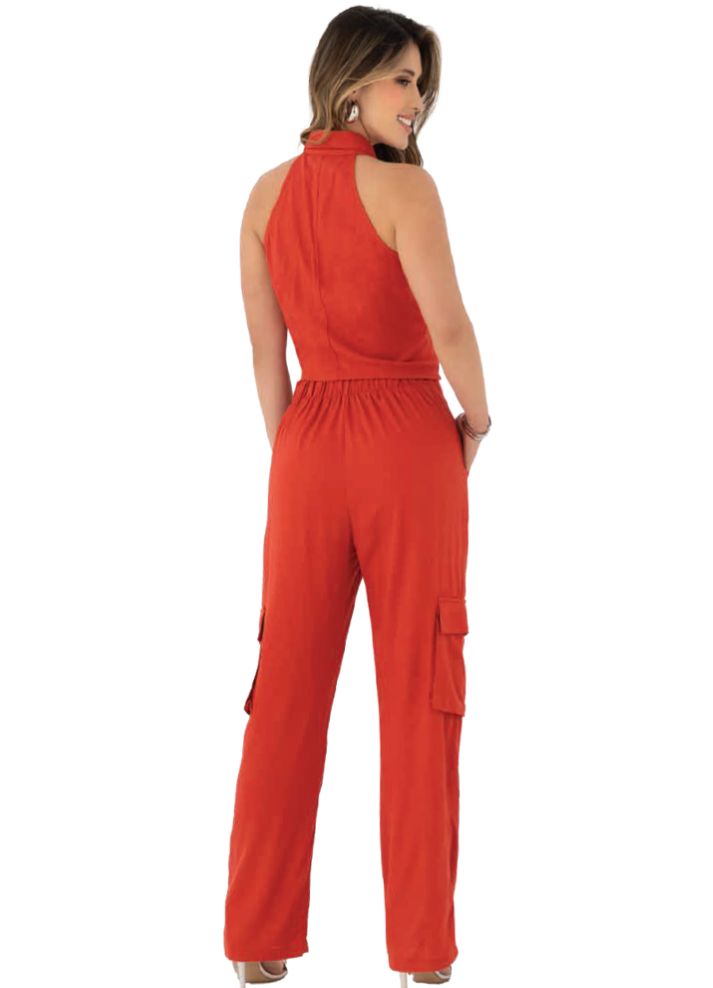 Set chaleco y pantalón cargo