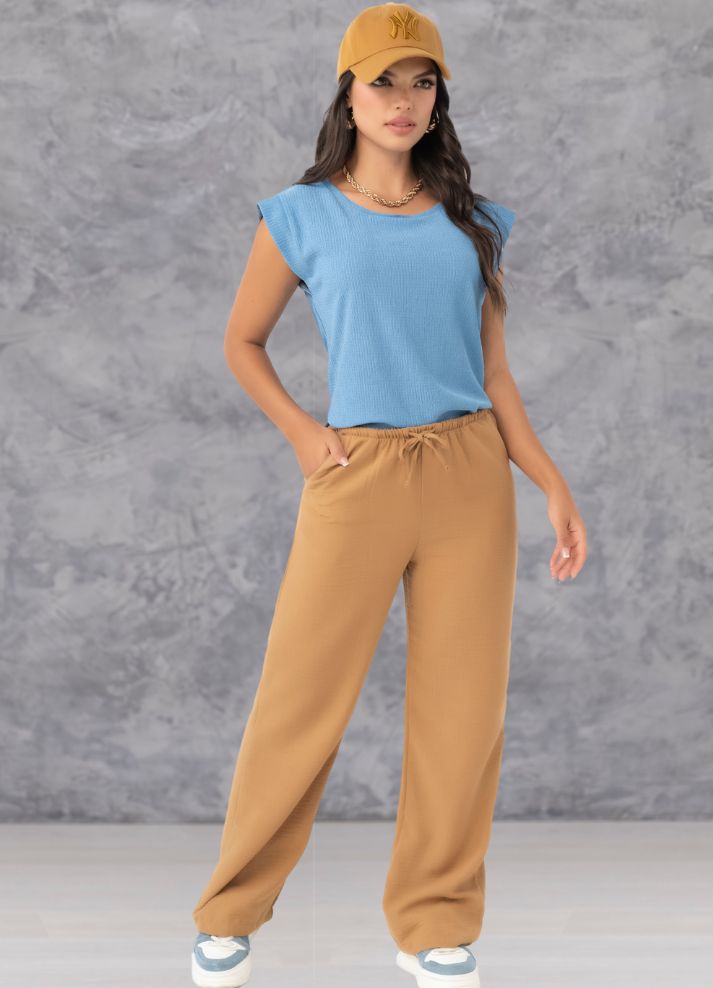 Wide leg pants