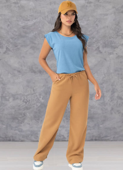 Wide leg pants