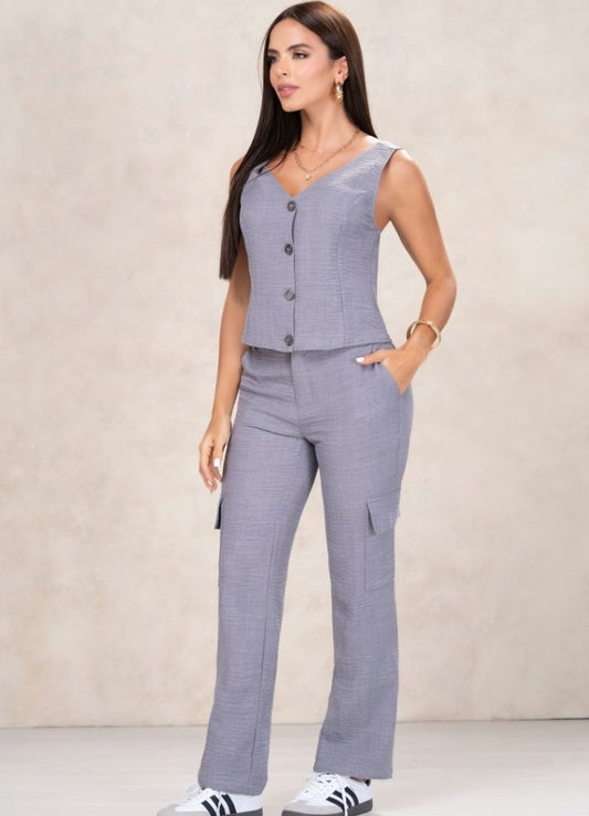 Vest and pants set