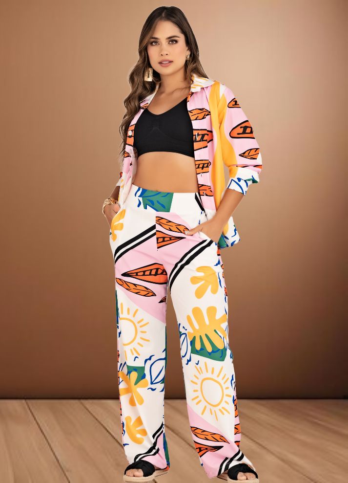 Set blusa y pantalón carnaval