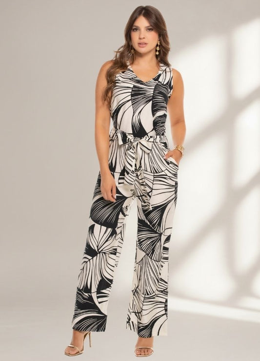 Enterizo largo manga sisa