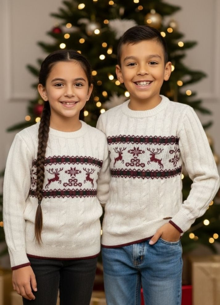 Sweater navideño niños