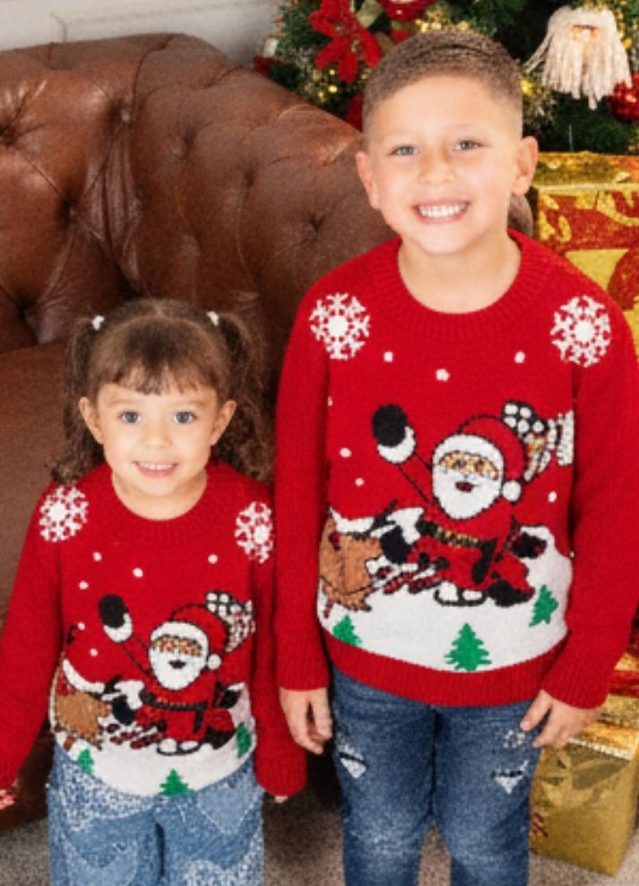 Sweater Navideño Tejido