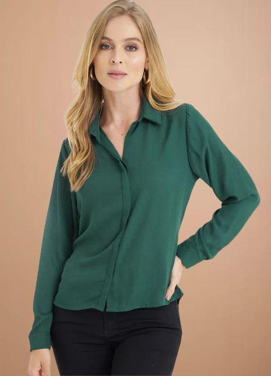 Camisa manga larga - Ropa Colombiana by Victoria Herrera