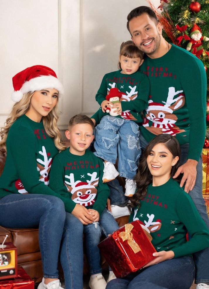 Sweater Navideño Tejido