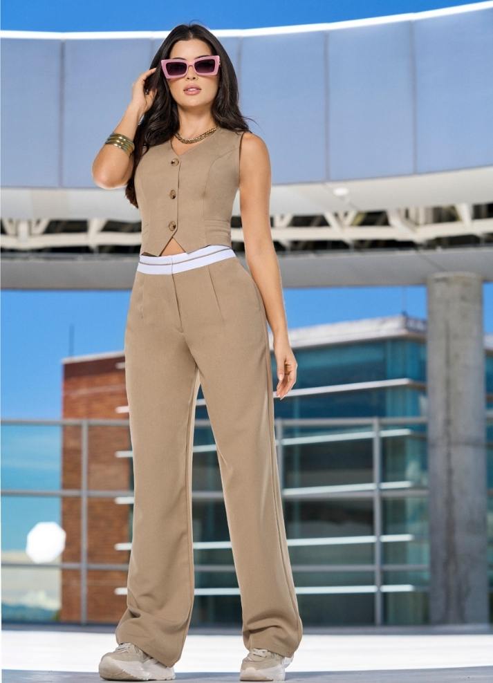 Vest and pants set