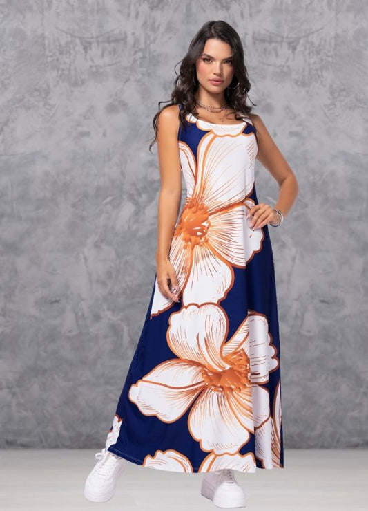 Long halter dress