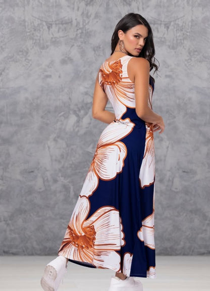 Long halter dress