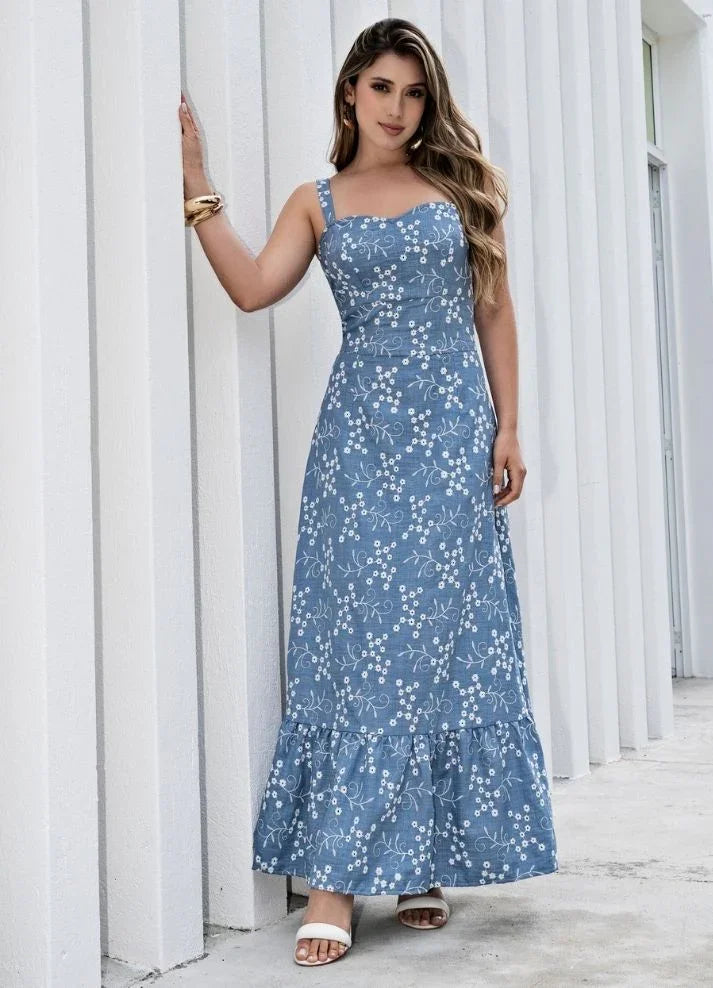 Vestido largo - Ropa Colombiana by Victoria Herrera