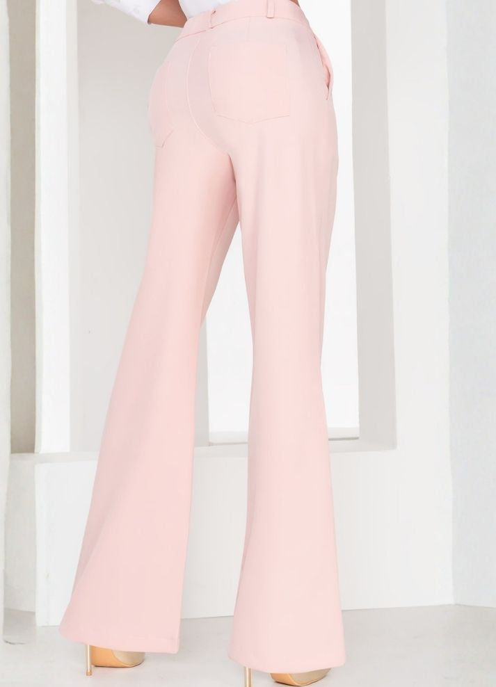 Pantalón palazzo tiro alto