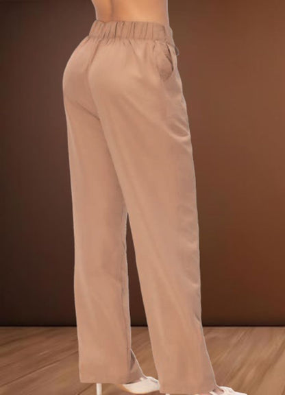 Straight leg trousers