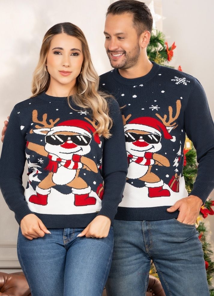 Sweater Navideño Tejido
