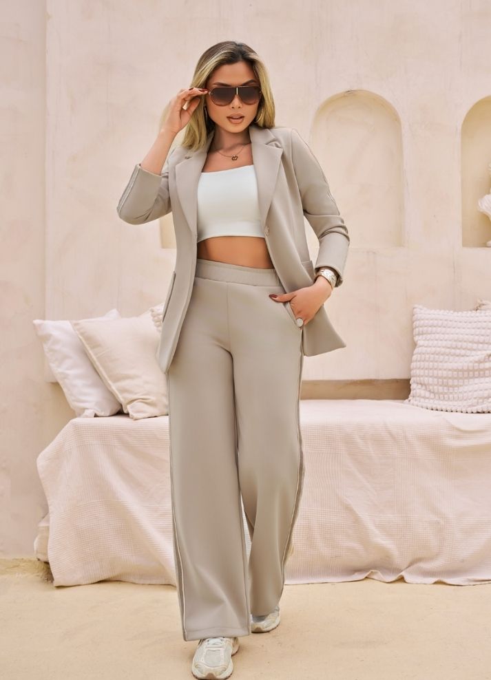 Blazer and pants set