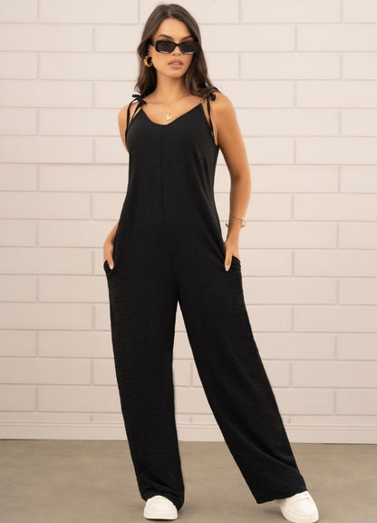 Long strappy jumpsuit