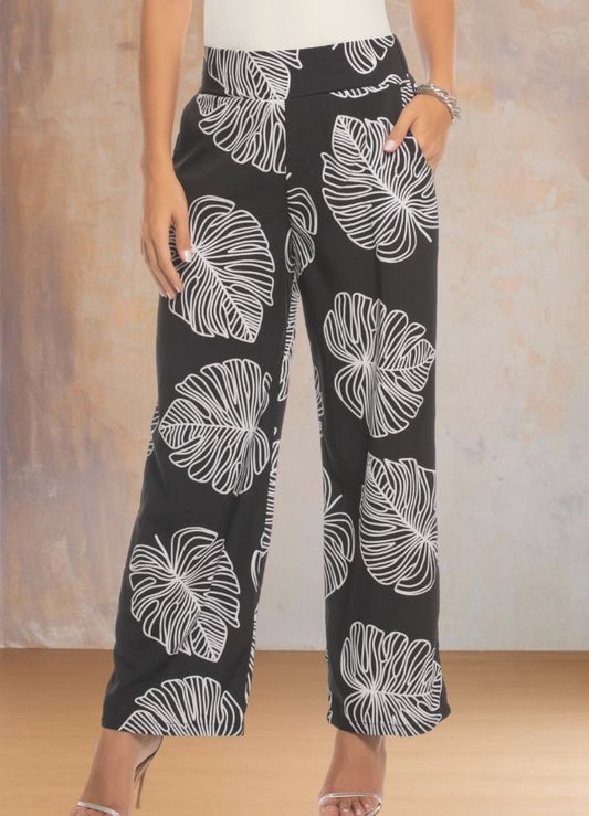Pantalón palazzo estampado